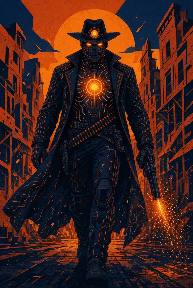 Sunforge Desperado, Legendary sample card